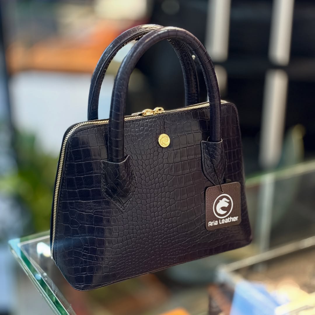 کیف دستی مجلسی چرم طبیعی